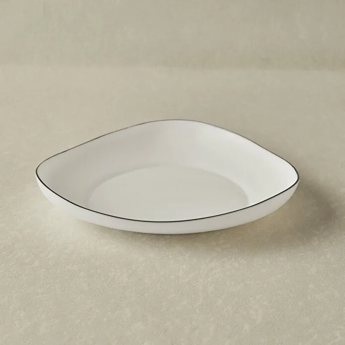 Karaca Agata Opal Cam Çukur Tabak 18 Cm