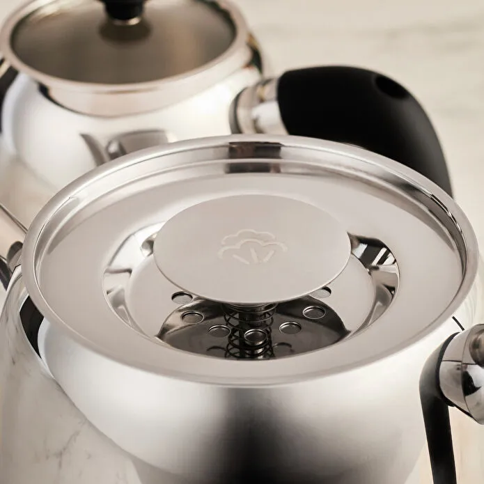 Karaca New Galya Buhar Kapaklı İndüksiyon Tabanlı Midi Çaydanlık