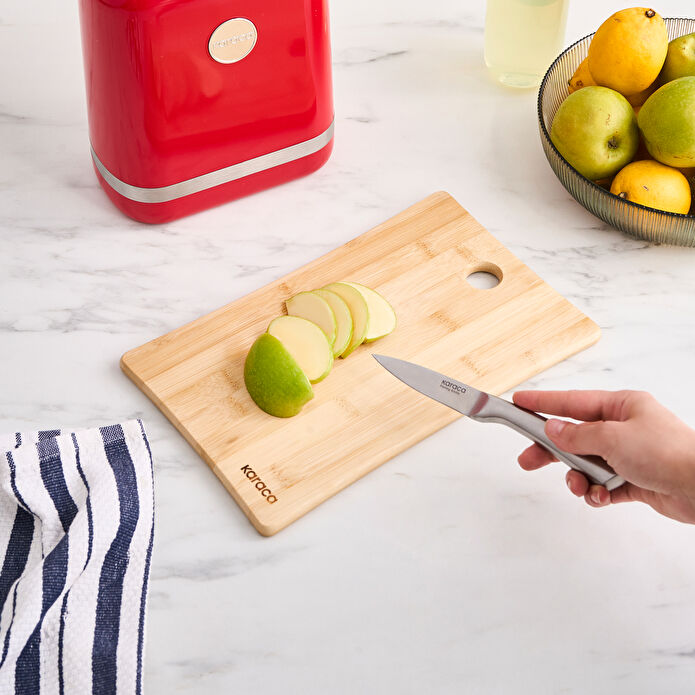 Karaca Retroway 6 Parça Bıçak Seti Kırmızı