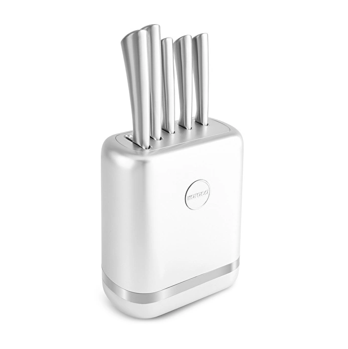 Karaca Retroway 6 Parça Bıçak Seti Silver