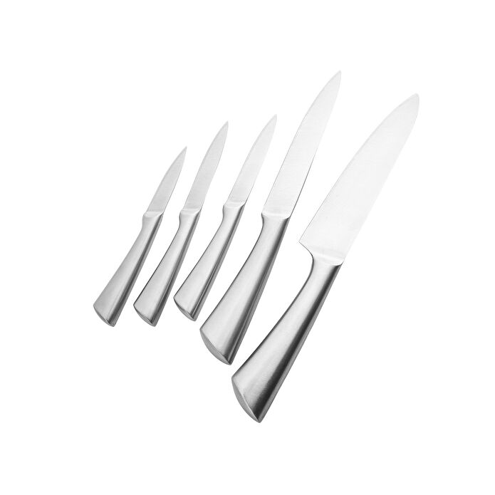 Karaca Retroway 6 Parça Bıçak Seti Siyah