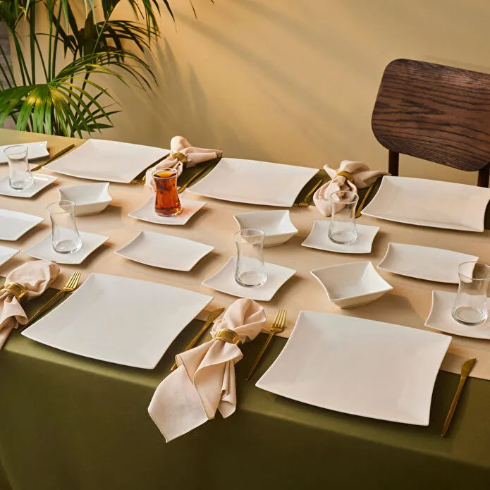 Karaca Forever Bone New Perfect White 26 Parça 6 Kişilik Kahvaltı Takımı