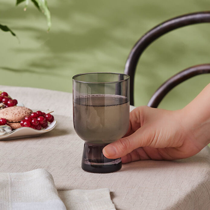 Karaca Julia Su Bardağı 340 Ml Gri