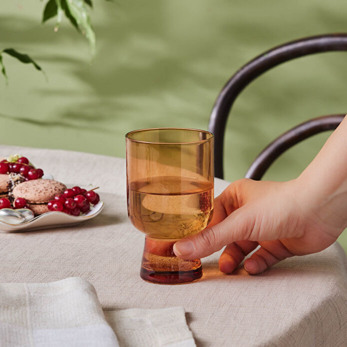 Karaca Julia Su Bardağı 340 Ml Amber