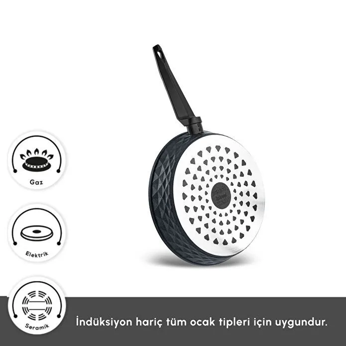 Karaca Biodiamond Antibakteriyel Kulp Tava 30 Cm