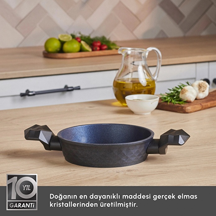 Karaca Biodiamond Antibakteriyel Kulp Sahan 18 Cm