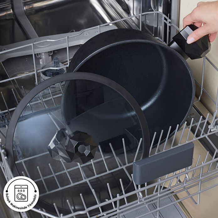 Karaca Biodiamond Antibakteriyel Kulp Tencere 28 Cm