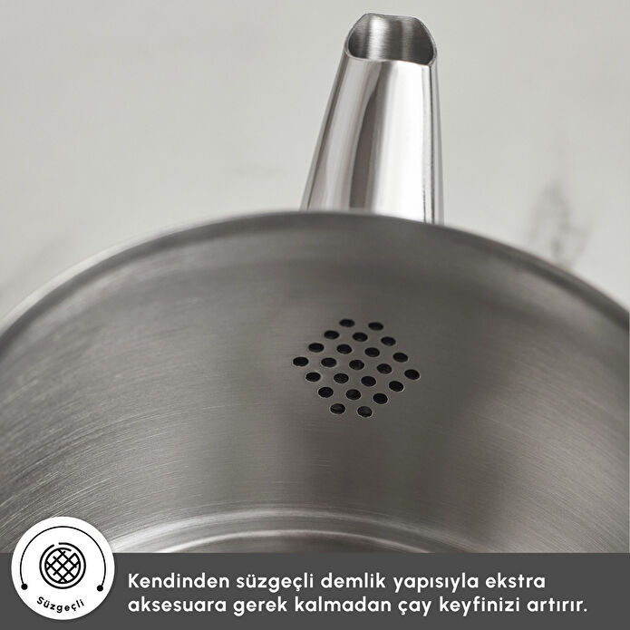 Karaca Urban İndüksiyon Tabanlı Midi Çaydanlık Takımı