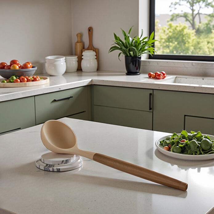 Karaca Woodline Kepçe Beige