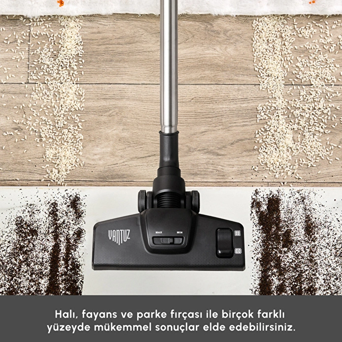 Karaca Vantuz High Force F2 Matte Black Copper Elektrikli Süpürge