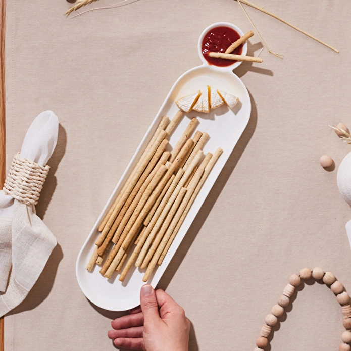 Karaca Carmen Trend 2 Bölmeli Sunum Tabağı 42 Cm