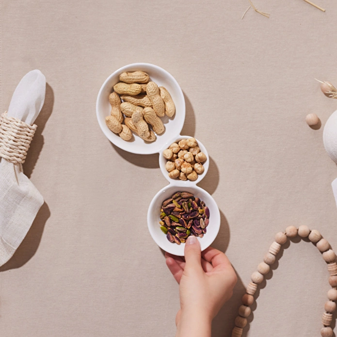 Karaca Carmen Trend 3 Bölmeli Sunum Tabağı 26 Cm