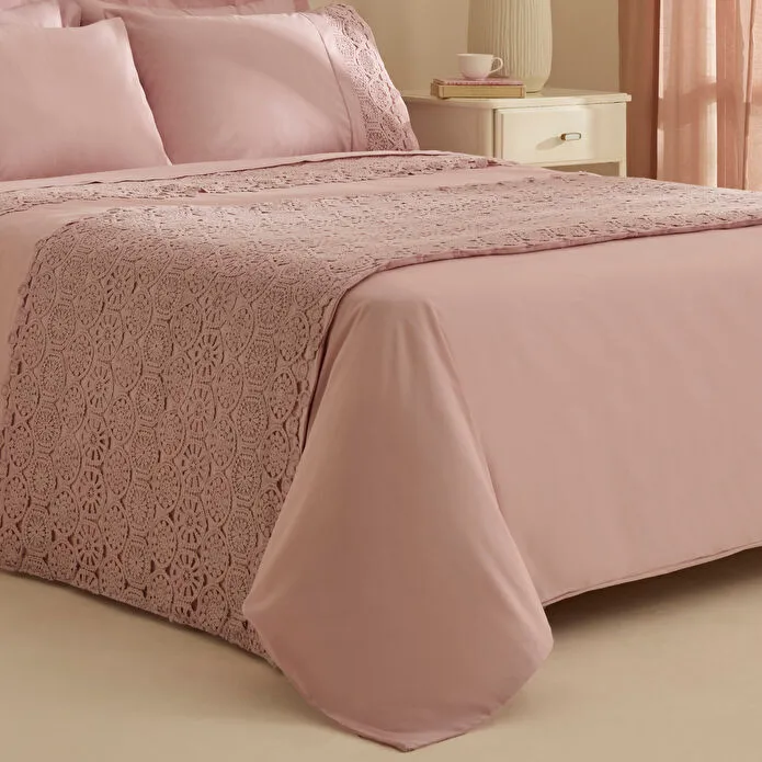 Karaca Home Belinda 7 Parça Çeyiz Seti Gül Kurusu