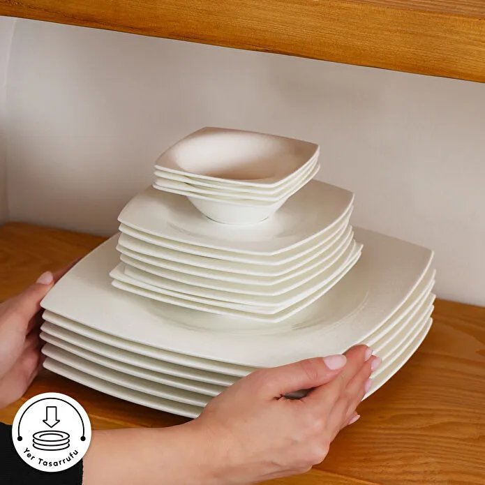 Karaca Fine Pearl Trove 26 Parça 6 Kişilik Kahvaltı Takımı