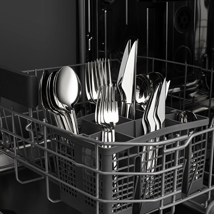 Karaca 316 Premium Halley Platin 12 Kişilik 84 Parça Çatal Kaşık Bıçak Takımı 