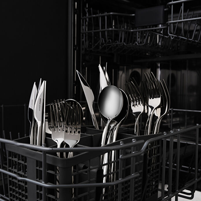 Karaca Premium Sail Platin 12 Kişilik 84 Parça Çatal Kaşık Bıçak Takımı