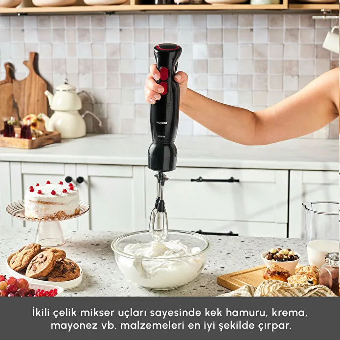 Karaca Pro Multimax 6 in 1 Çok Amaçlı Mutfak Robotu 2000W Black