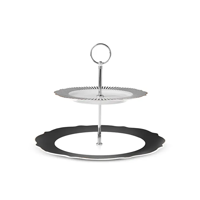 Karaca New Romantic Katlı Kurabiyelik Siyah