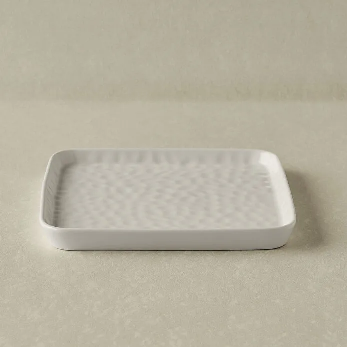 Karaca x Refika Bembeyaz Pasta Tabağı 18 cm