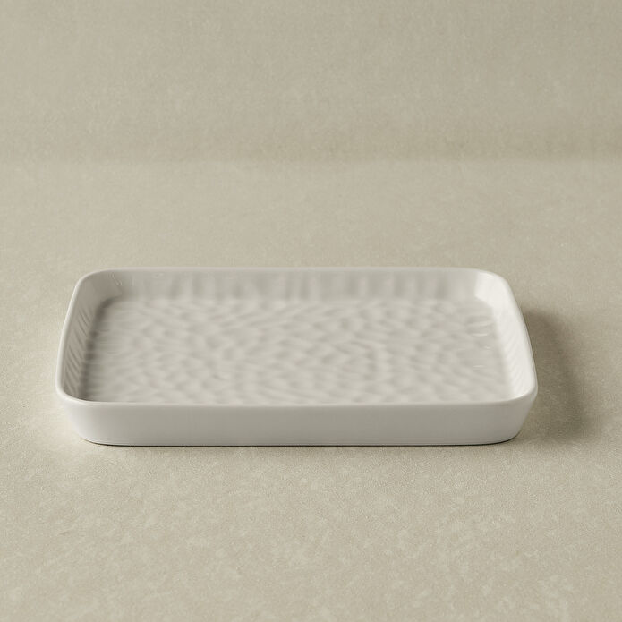 Karaca x Refika Bembeyaz Pasta Tabağı 19 cm