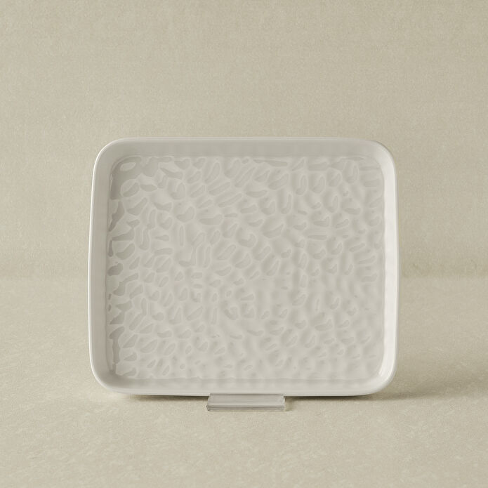 Karaca x Refika Bembeyaz Pasta Tabağı 19 cm