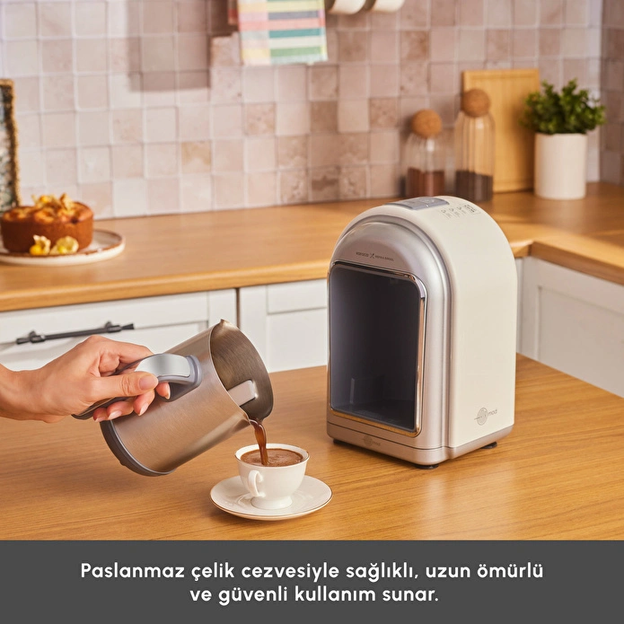 Karaca x Refika Hatır Mod Türk Kahve Makinesi Swiss Cream