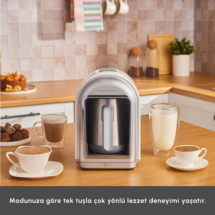 Karaca x Refika Hatır Mod Türk Kahve Makinesi Swiss Cream