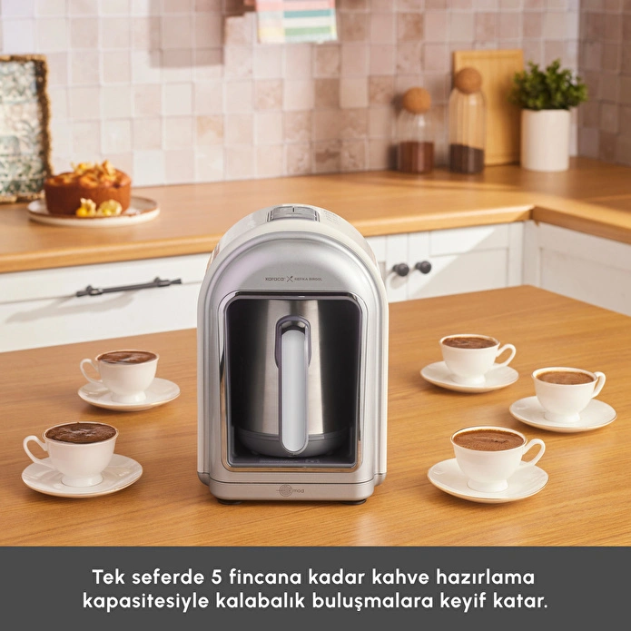 Karaca x Refika Hatır Mod Türk Kahve Makinesi Swiss Cream