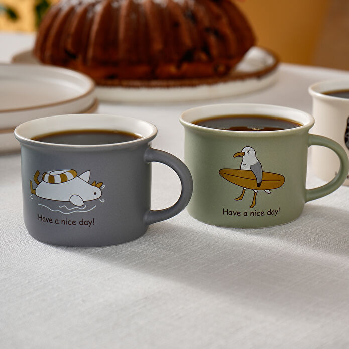 Karaca Animal 4'lü Çay Fincanı 160 Ml