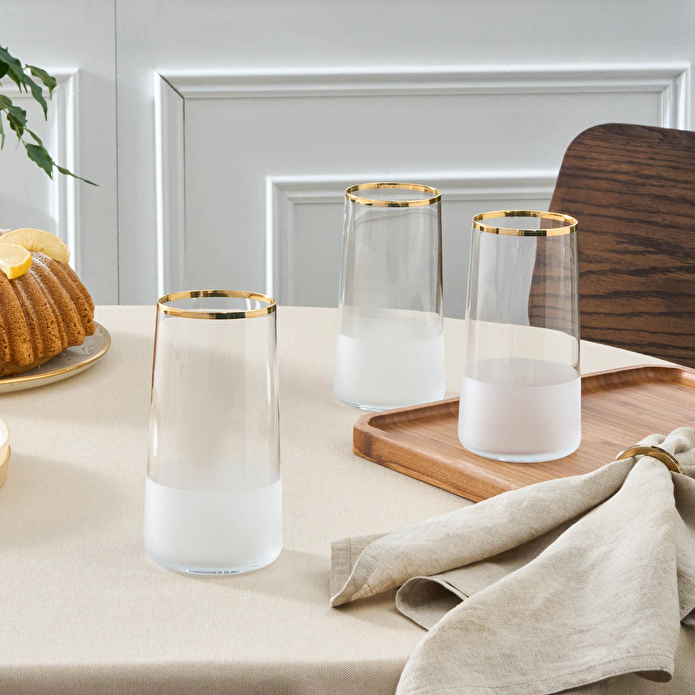 Karaca Jasmine 3'lü Meşrubat Bardağı Seti 520 ml