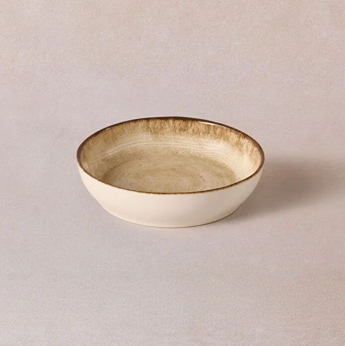 Karaca Ephesus Yemek Tabağı 20 Cm Bej