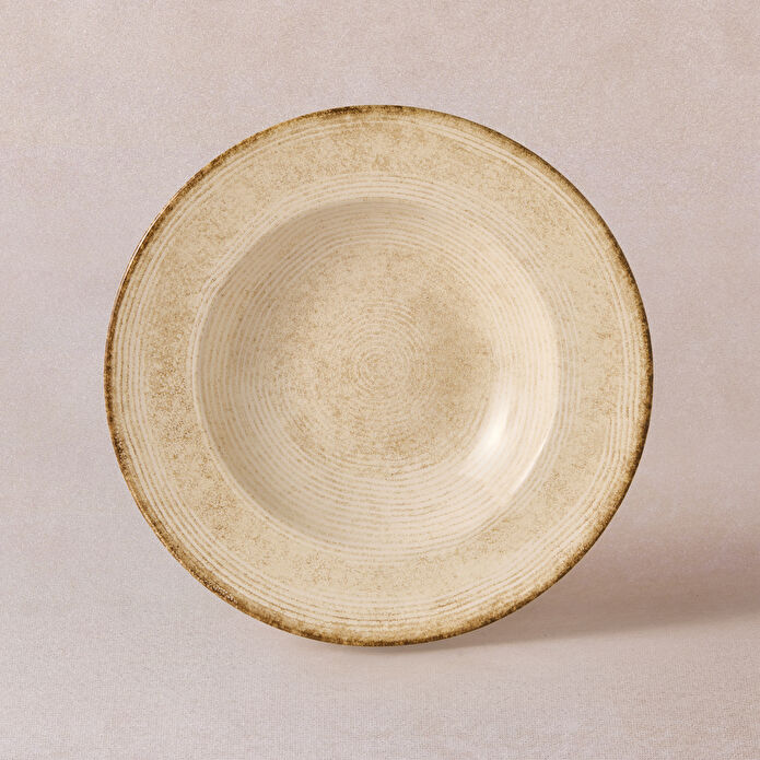 Karaca Ephesus Makarna Tabağı 28 Cm Bej