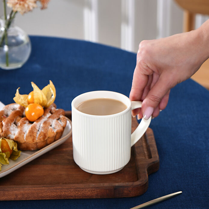 Karaca Arden Kupa 280 Ml Beyaz