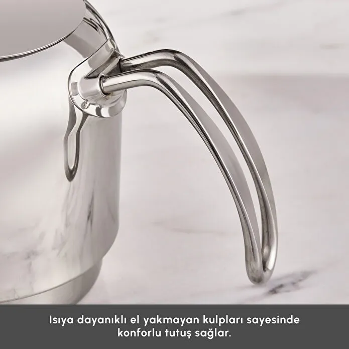Karaca Deren Devrilmez İndüksiyon Tabanlı Maxi Boy Çaydanlık Takımı
