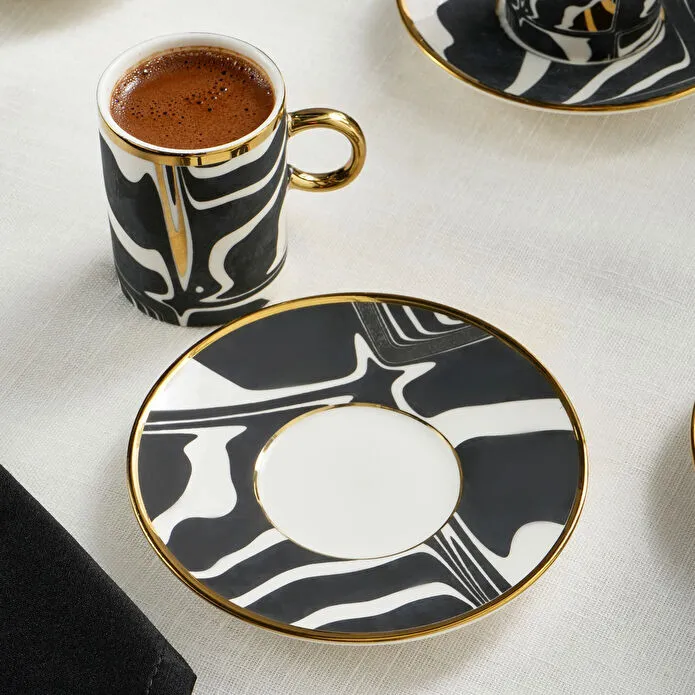 Karaca Tales 6 Kişilik Kahve Fincan Takımı 90 ml