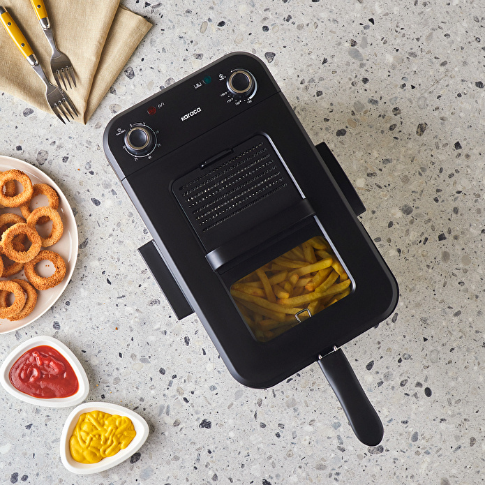 Karaca Inox Yağ Filtreli Zamanlayıcılı Fritöz XL 3,2L