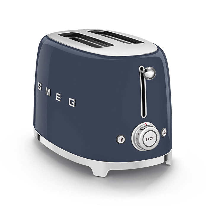 Smeg 2x2 Ekmek Kızartma Navy Blue Tsf01nbeu