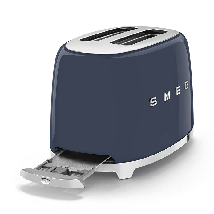 Smeg 2x2 Ekmek Kızartma Navy Blue Tsf01nbeu