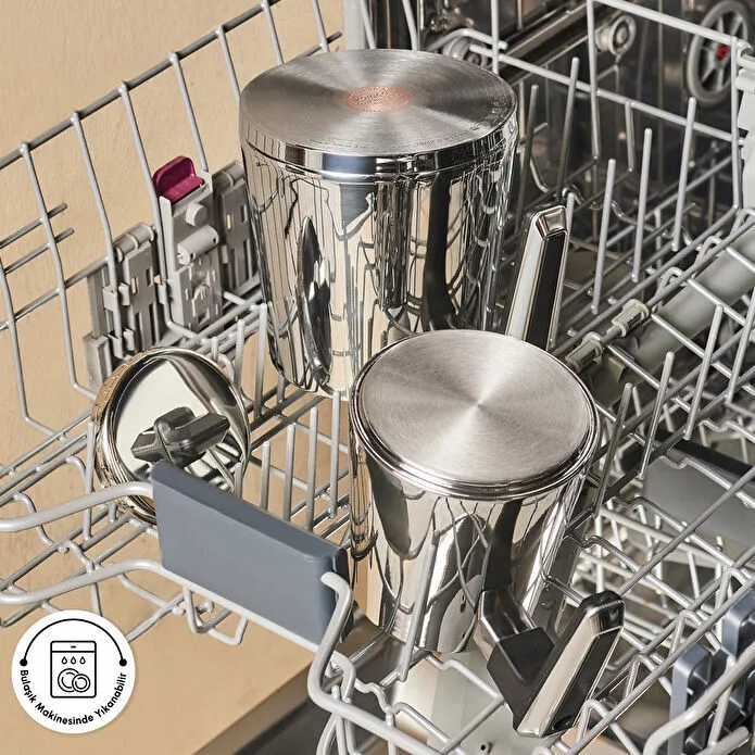 Karaca Powersteel Pro 316+ Space Midi Çelik İndüksiyon Tabanlı Çaydanlık Takımı