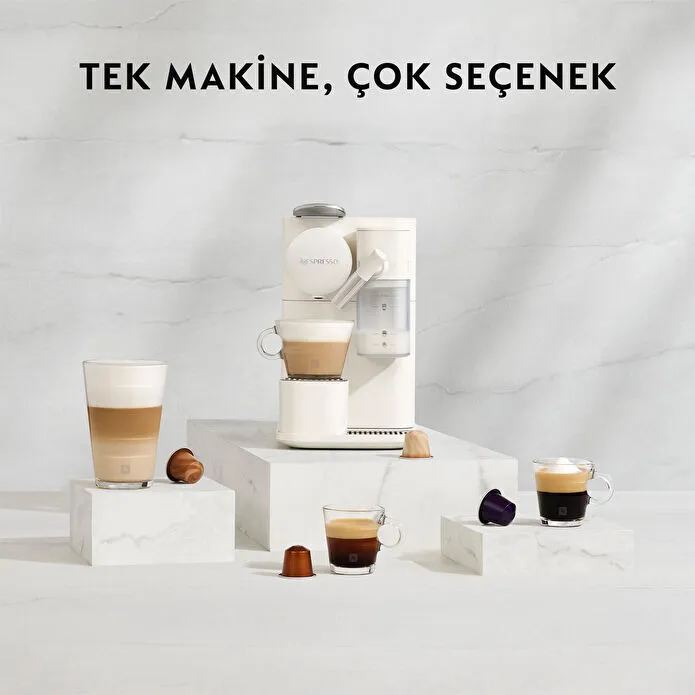 Nespresso F121 Latissima One Süt Çözümlü Kahve Makinesi Beyaz
