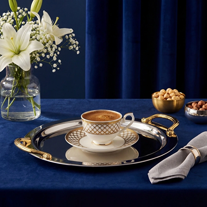 Weimar Bertha Of Swabia 12 Parça 6 Kişilik Kahve Fincan Takımı