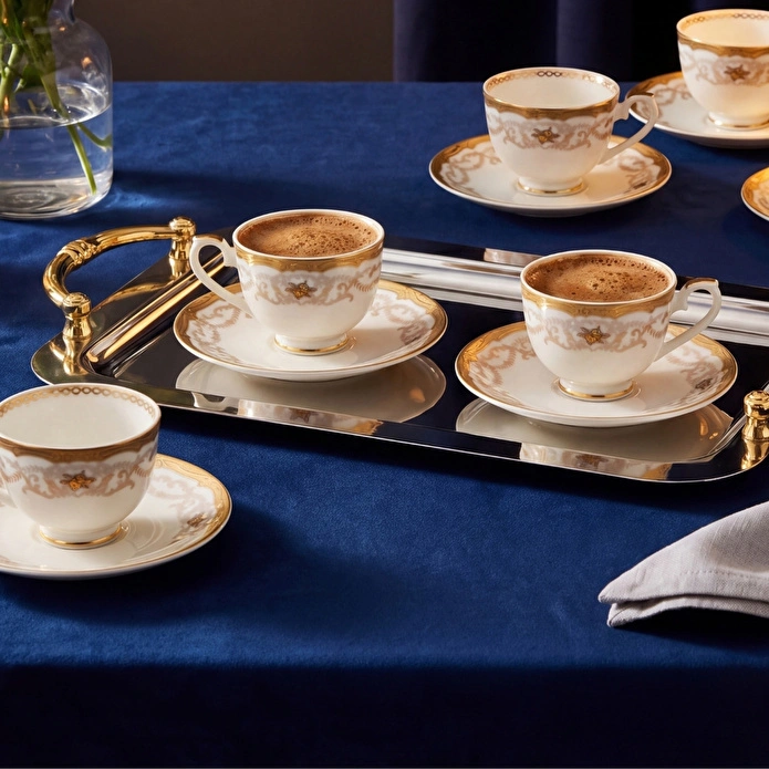 Weimar Eleonore Of Neuburg 6 Kişilik 12 Parça Kahve Takımı