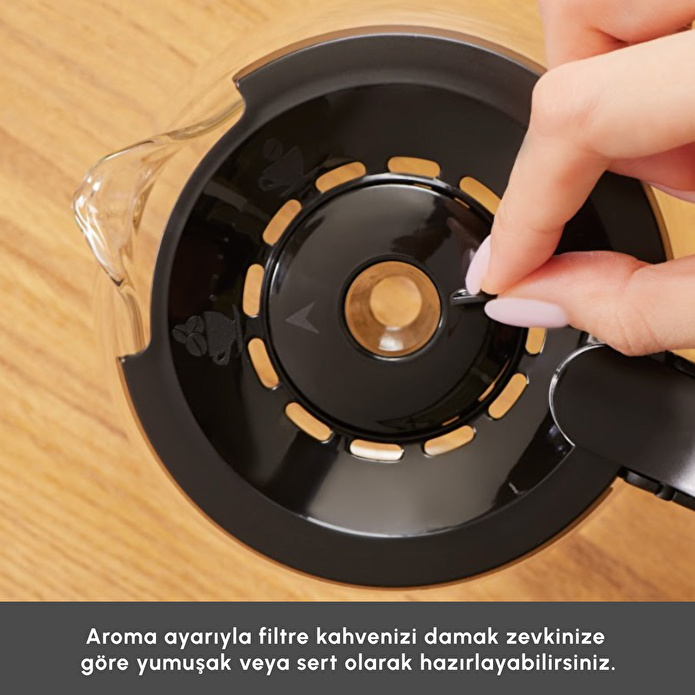 Karaca Hatır Plus Barista 6 in 1 Latte Cappuccino ve Közde Türk Kahve Makinesi Black Silver