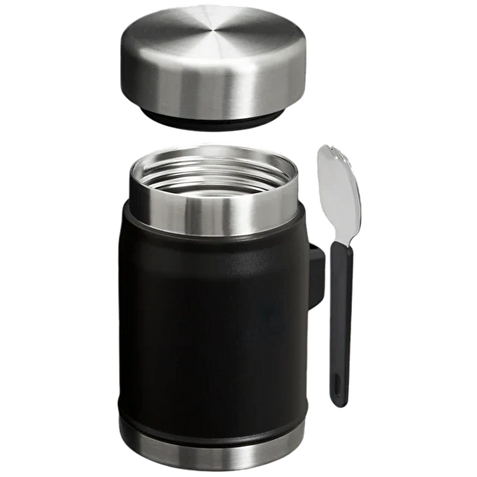 Stanley Classic Legendary Kaşıklı Yemek Termosu 400 ml Black