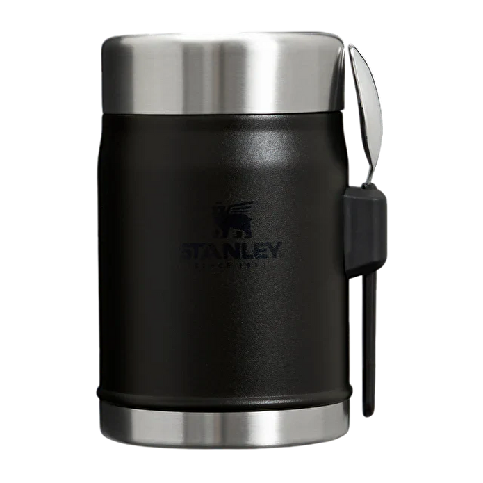 Stanley Classic Legendary Kaşıklı Yemek Termosu 400 ml Black