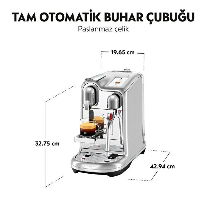 Nespresso J620 Creatista Pro Süt Çözümlü Kahve Makinesi