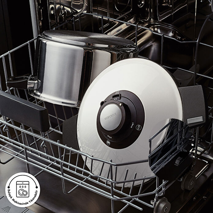 Karaca Quick and Safe İndüksiyon Tabanlı Düdüklü Tencere Seti 4+6 Lt