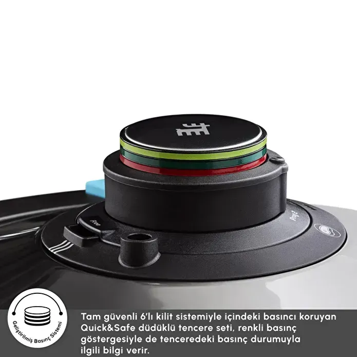 Karaca Quick And Safe İndüksiyon Tabanlı Düdüklü Tencere 7 Lt