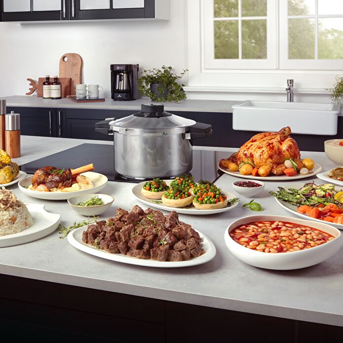 Karaca Quick And Safe İndüksiyon Tabanlı Düdüklü Tencere 7 Lt