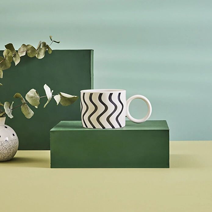 Karaca Erica Dalgalı Mug 370 ml